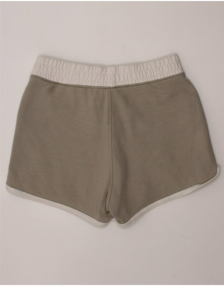 HURLEY Girls Sport Shorts 12-13 Years Large  Green Colourblock