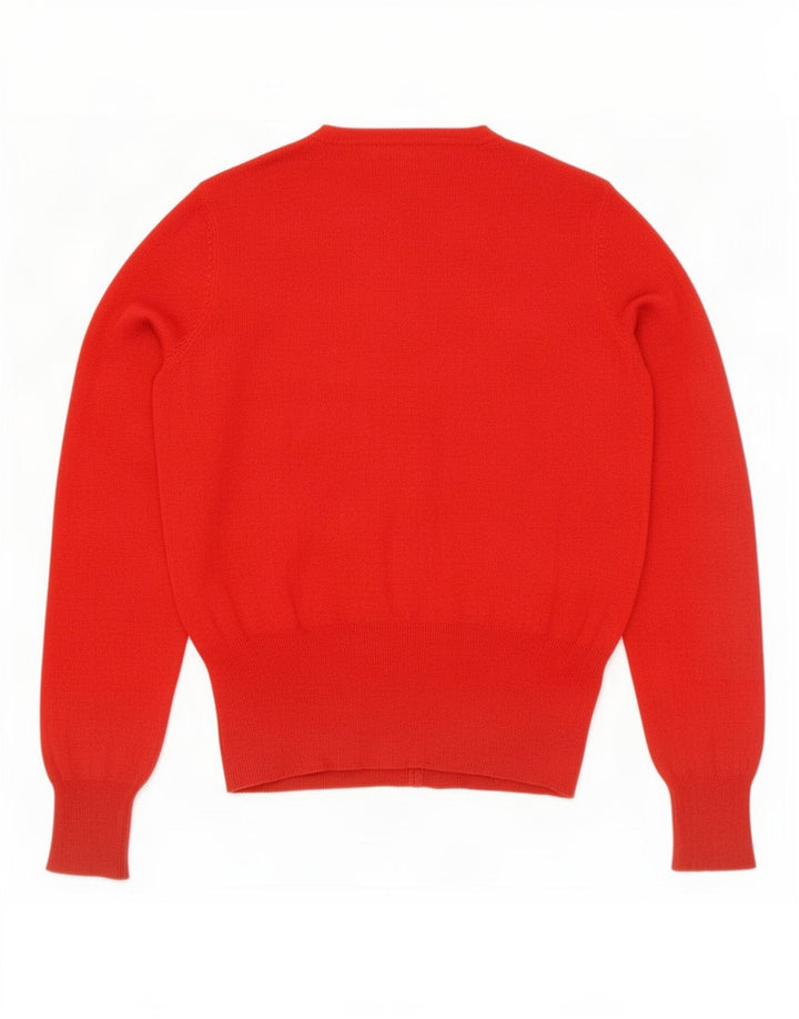 Marks & Spencer Damen-Cardigan-Pullover UK 8 Small Rote Viskose