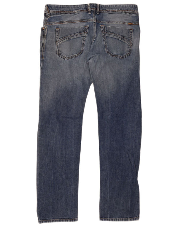 Diesel Herren Lakop Regular Slim Tapered Jeans W34 L32 Blaue Baumwolle