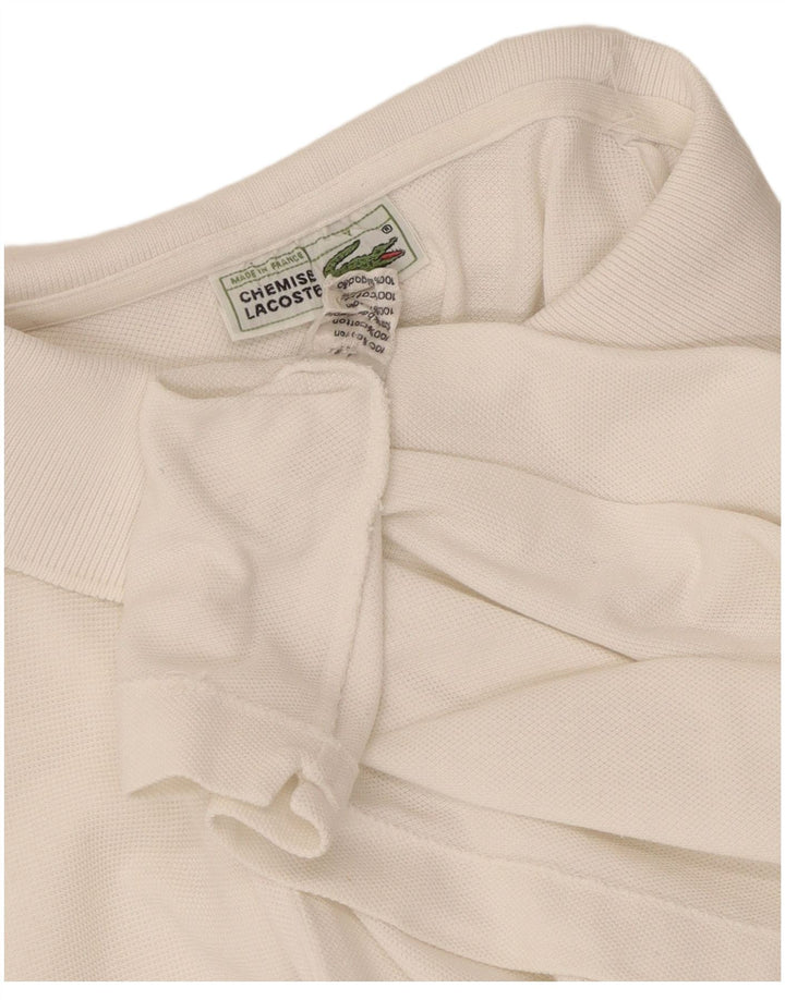 Lacoste Herren-Poloshirt, große weiße Baumwolle