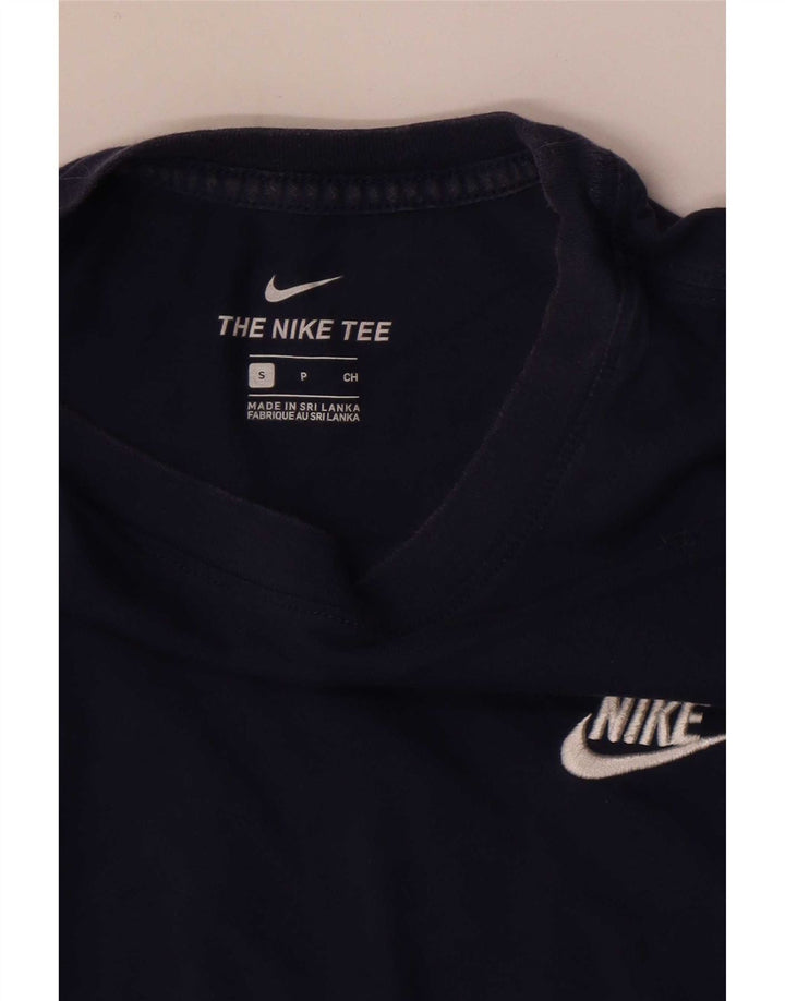 Nike Herren T-Shirt Top Small Marineblau