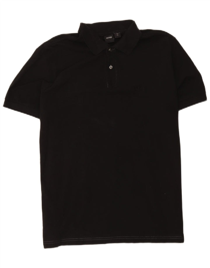Hugo Boss Herren Poloshirt Large Schwarz