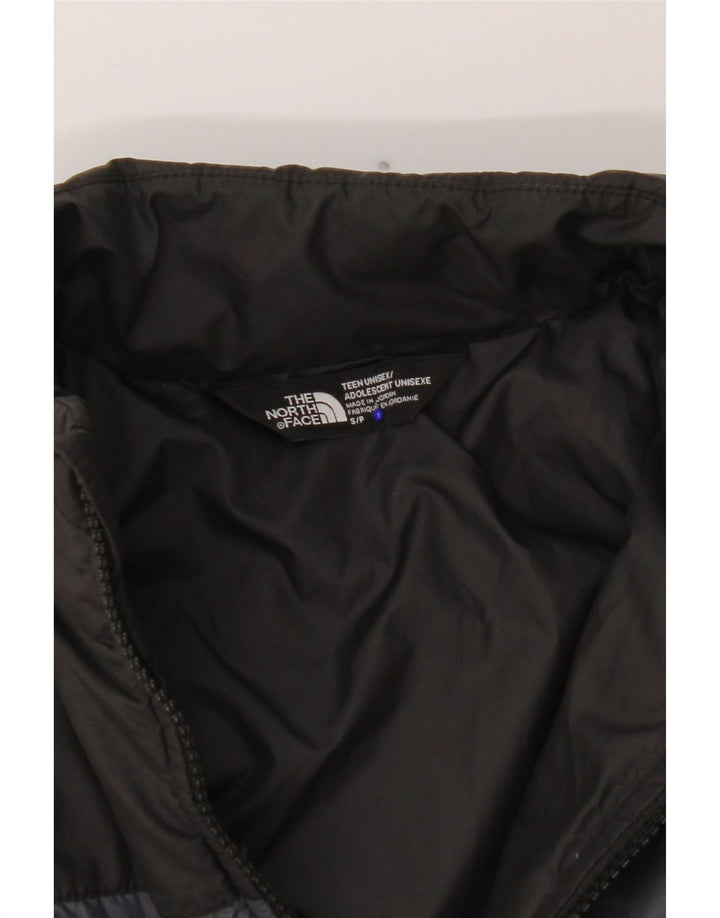 Wattierte Weste für Jungen von The North Face, 7–8 Jahre, Größe S, Grau, Colourblock-Polyester