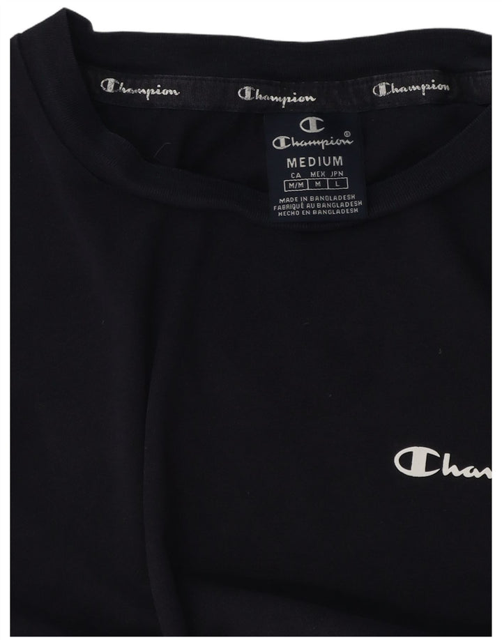 Champion Herren T-Shirt Top Medium Marineblau