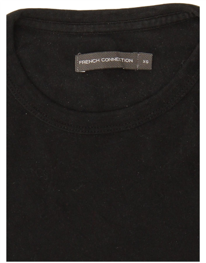 FRENCH CONNECTION Herren T-Shirt Top XS Schwarz