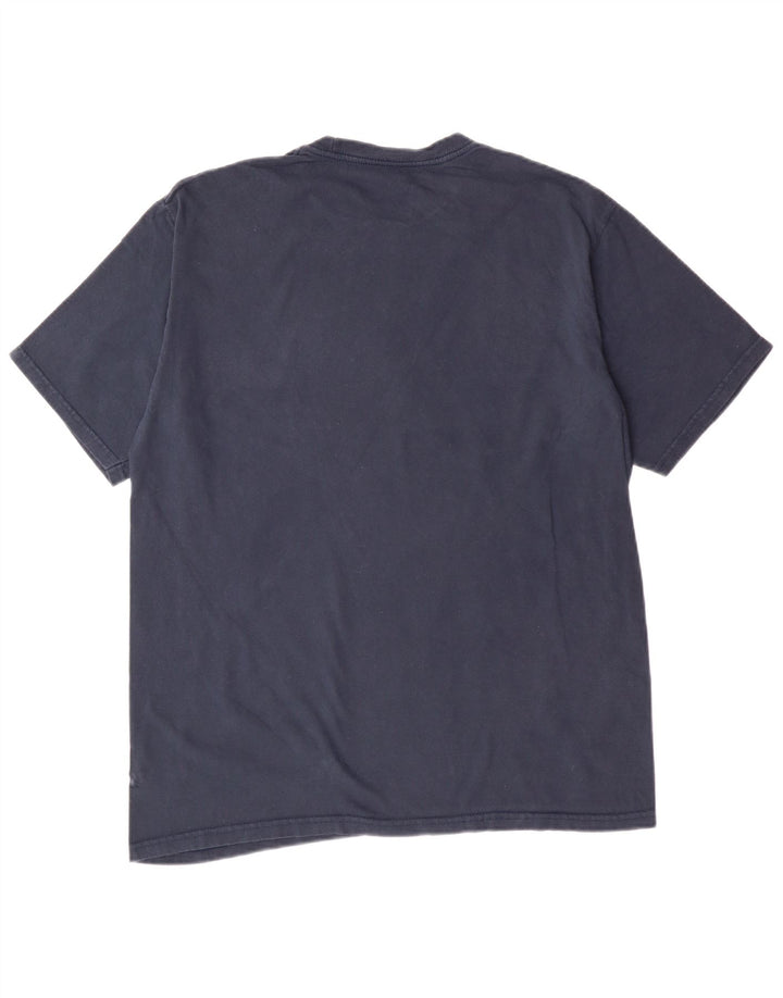 VOLCOM Herren-T-Shirt mit Grafik, groß, marineblau, Baumwolle