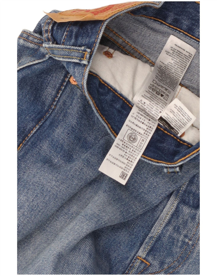 Levi's Herren 501 Straight Jeans W36 L27 Blaue Baumwolle