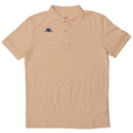 Kappa Herren-Poloshirt aus mittelweißer Baumwolle