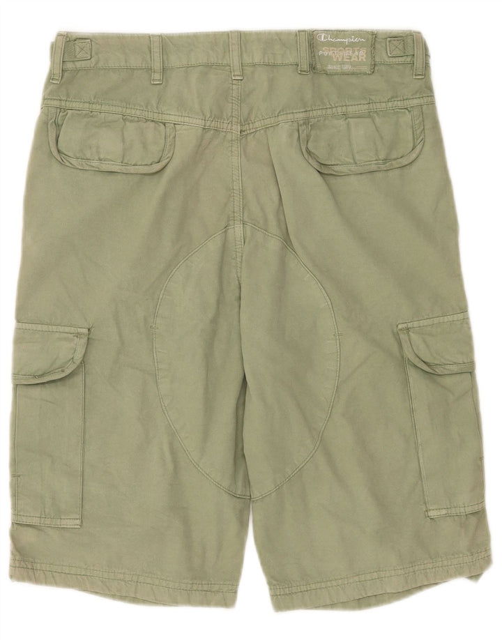 Champion Herren Cargoshorts Medium W30 Grüne Baumwolle