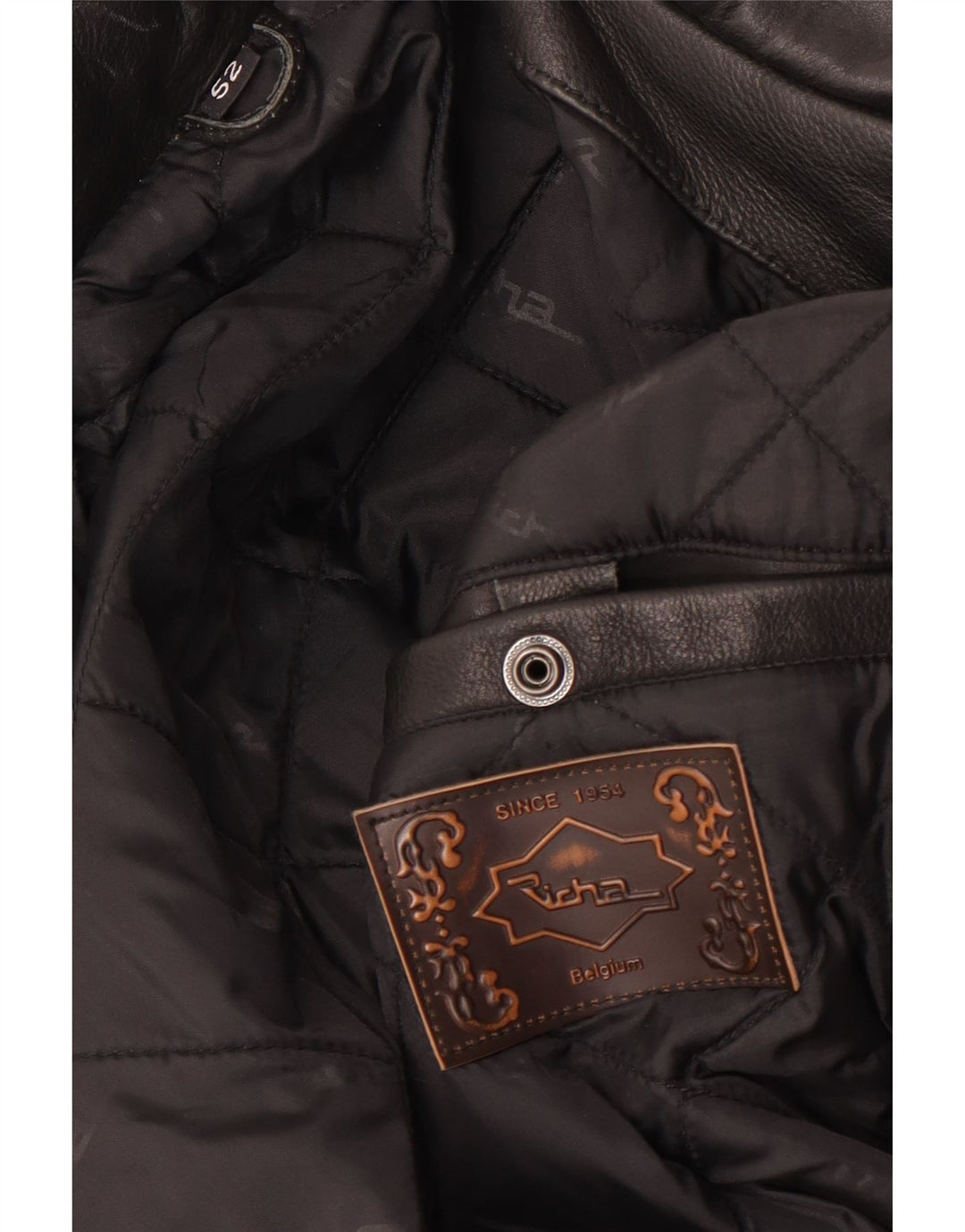 Richa Herren Motorstyle Leder Bikerjacke EU 52 XL Braun