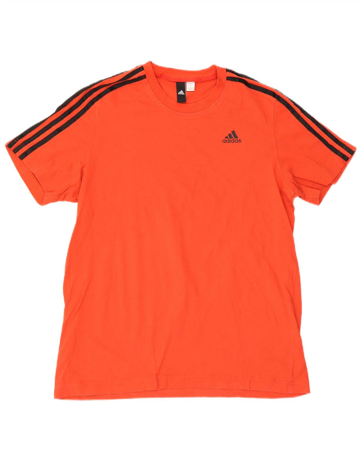Adidas Herren T-Shirt Top Large Orange