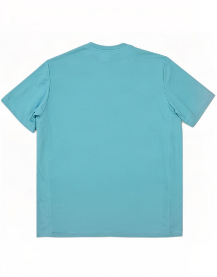Umbro Herren Grafik-T-Shirt-Oberteil XL Blaues Colourblock-Polyester
