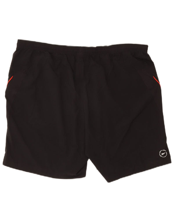 Reebok Herren Sportshorts XL Schwarz Polyester