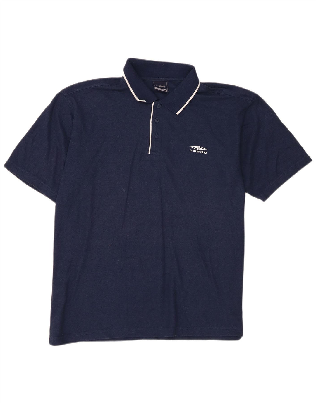 Umbro Herren-Poloshirt, großes marineblaues Polyester