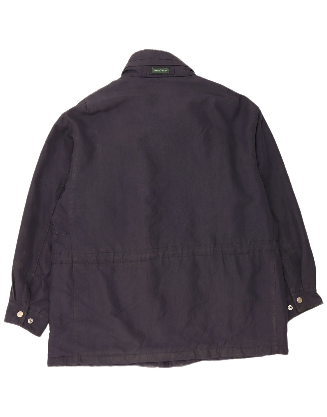 Henry Cottons Herren-Utility-Jacke IT 52 XL Marineblaues Nylon