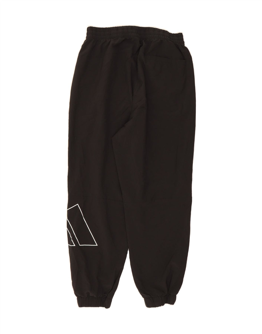 ADIDAS Boys Graphic Tracksuit Trousers Joggers 9-10 Years Medium  Black Vintage Adidas and Second-Hand Adidas from Messina Hembry 
