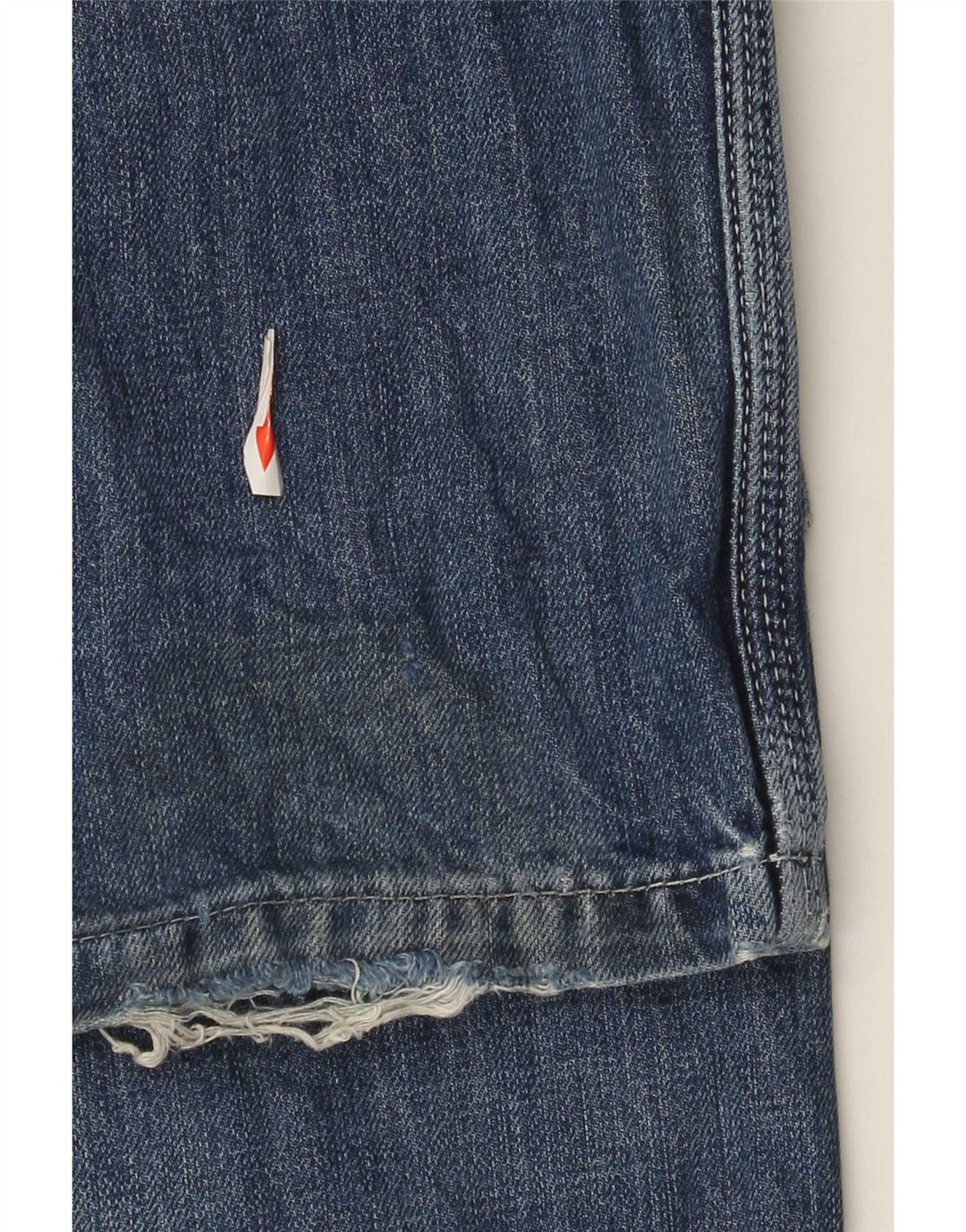 Superdry Herren Cargo Straight Jeans W31 L32 Blaue Baumwolle