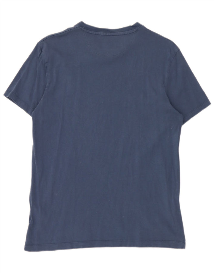 Timberland Slim Fit T-Shirt-Oberteil für Herren aus mittelblauer Baumwolle