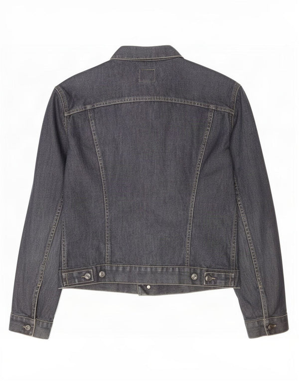 Gas Damen Jeansjacke UK 18 XL Blaue Baumwolle