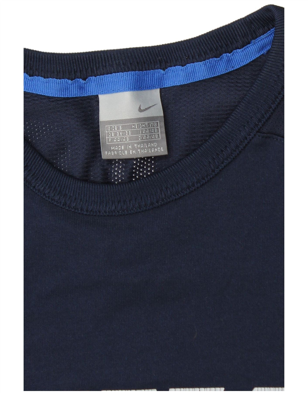 Nike Herren Graphic Top Langarm UK 36/38 Small Marineblau