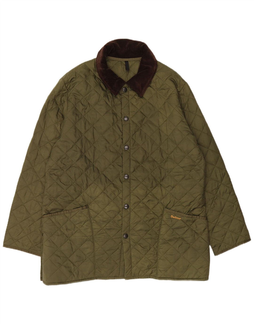 Barbour Herren Steppjacke UK 42 XL Grün Polyester