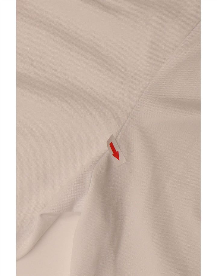 Adidas Boys Climalite Sport Shorts 13-14 Years White Polyester