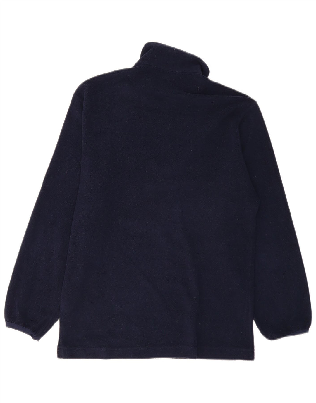 FILA Herren-Fleecepullover mit Reißverschluss am Hals, klein, marineblaues Polyester