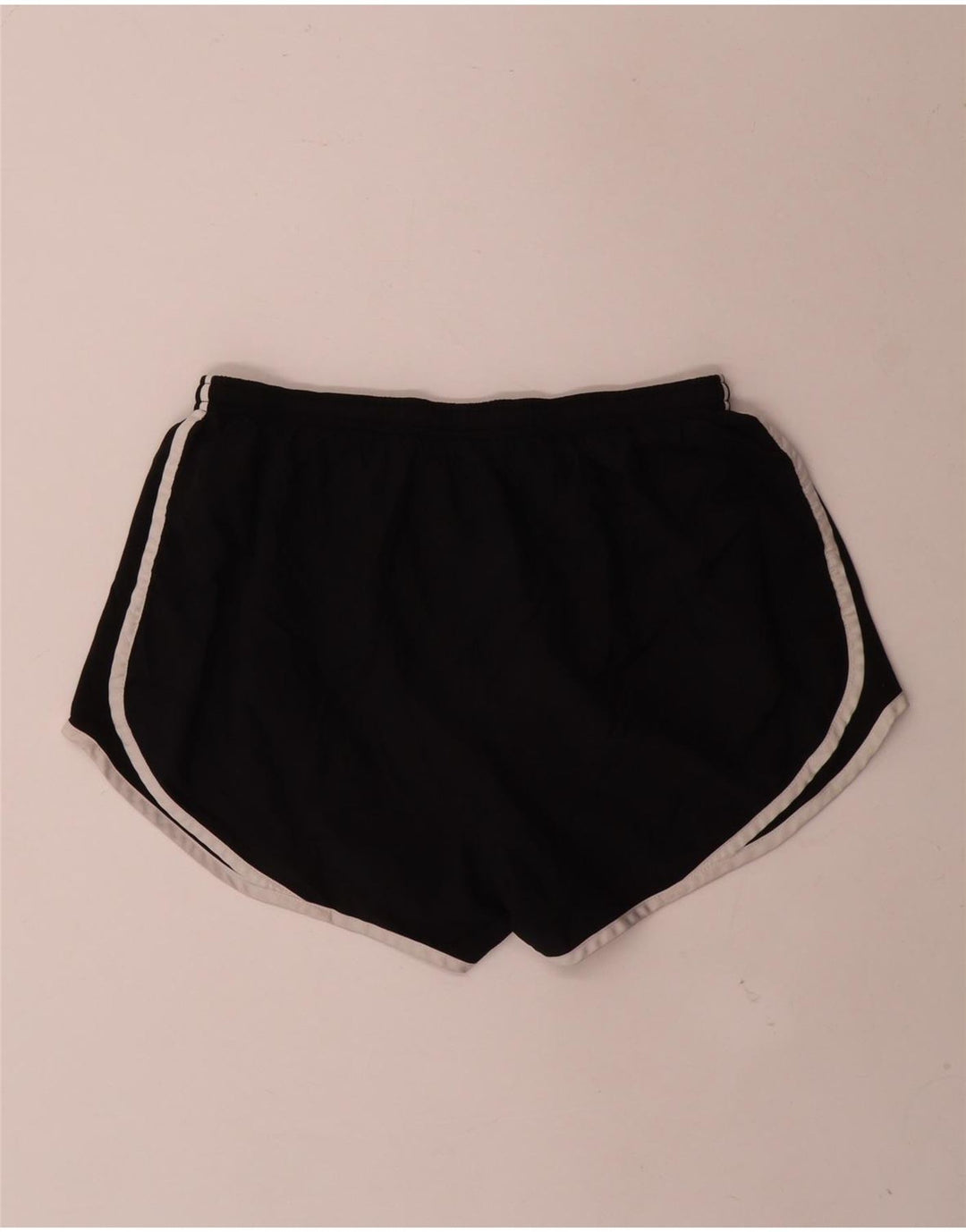 Nike Damen Dri Fit Sport Shorts UK 16 Large Schwarz Polyester
