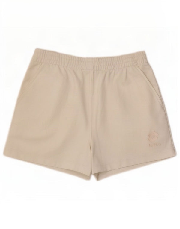 Lotto Damen Sportshorts UK 8 Small Weiß