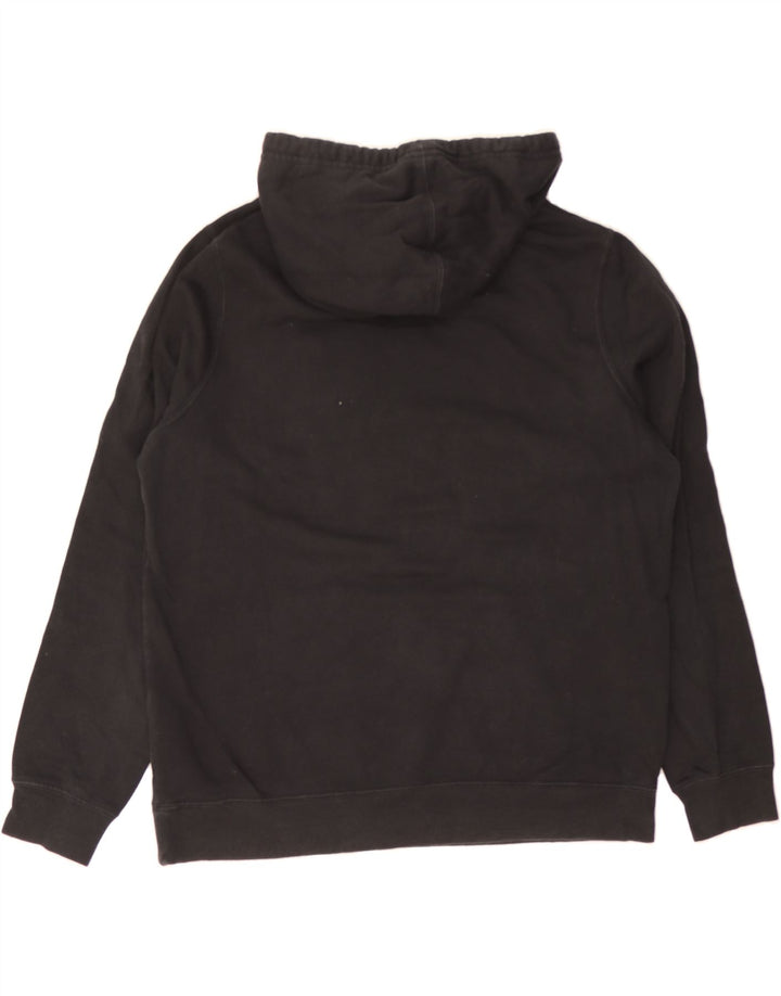 CONVERSE Womens Oversized Hoodie Jumper UK 14 Medium Black Cotton Vintage Converse and Second-Hand Converse from Messina Hembry 