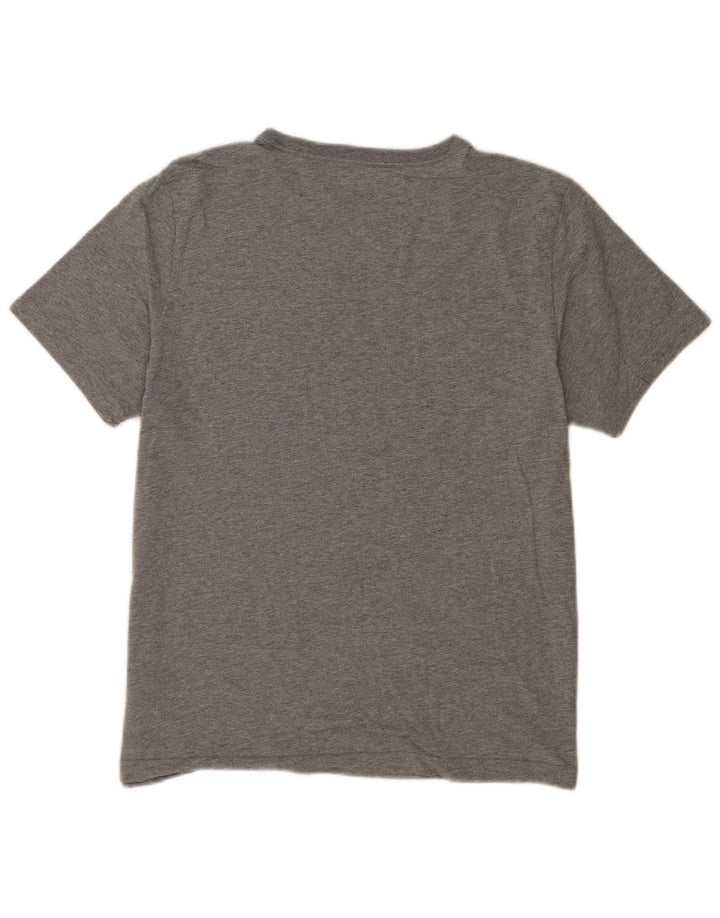 Puma Herren-T-Shirt mit Grafik, groß, aus grauer Baumwolle