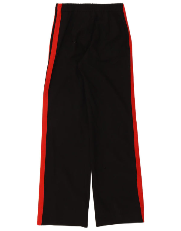 Zara Damen-Hose mit hoher Taille, lockere Passform, Freizeithose, Größe M, W28, L33, Schwarz