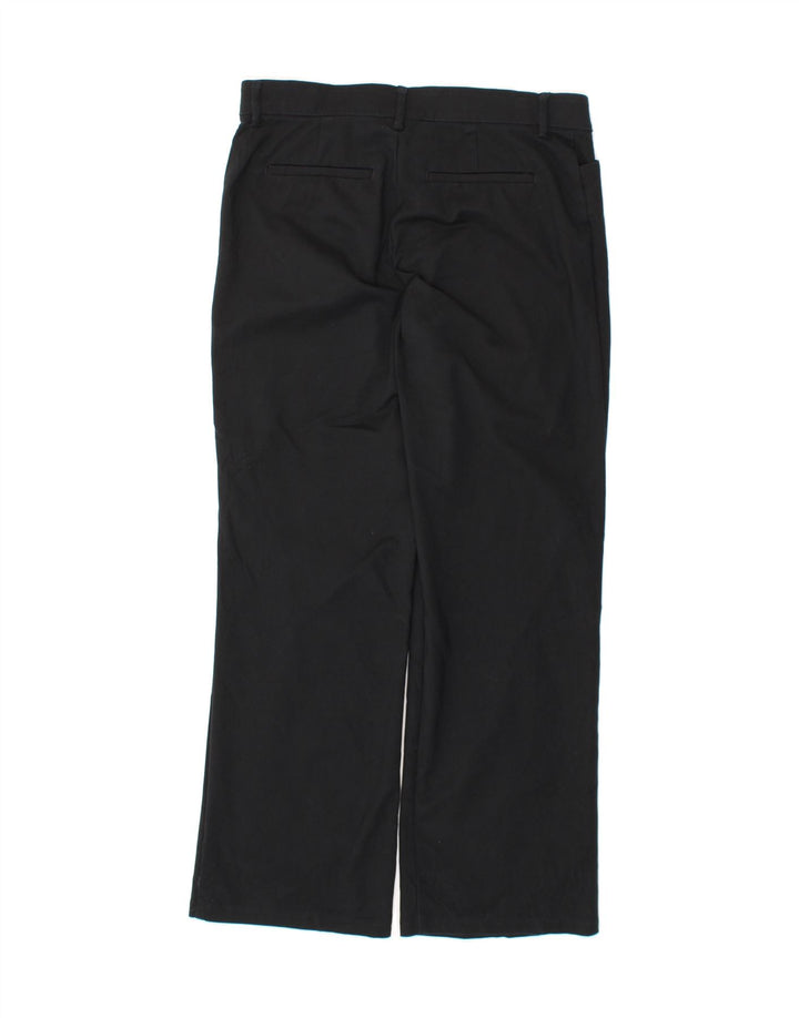 LEE Womens Mid Rise Regular Casual Trousers W34 L30 Black Vintage Lee and Second-Hand Lee from Messina Hembry 