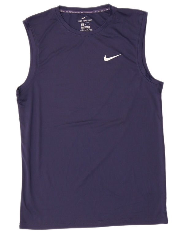 Nike Herren Dri Fit Weste Top Medium Marineblau Polyester