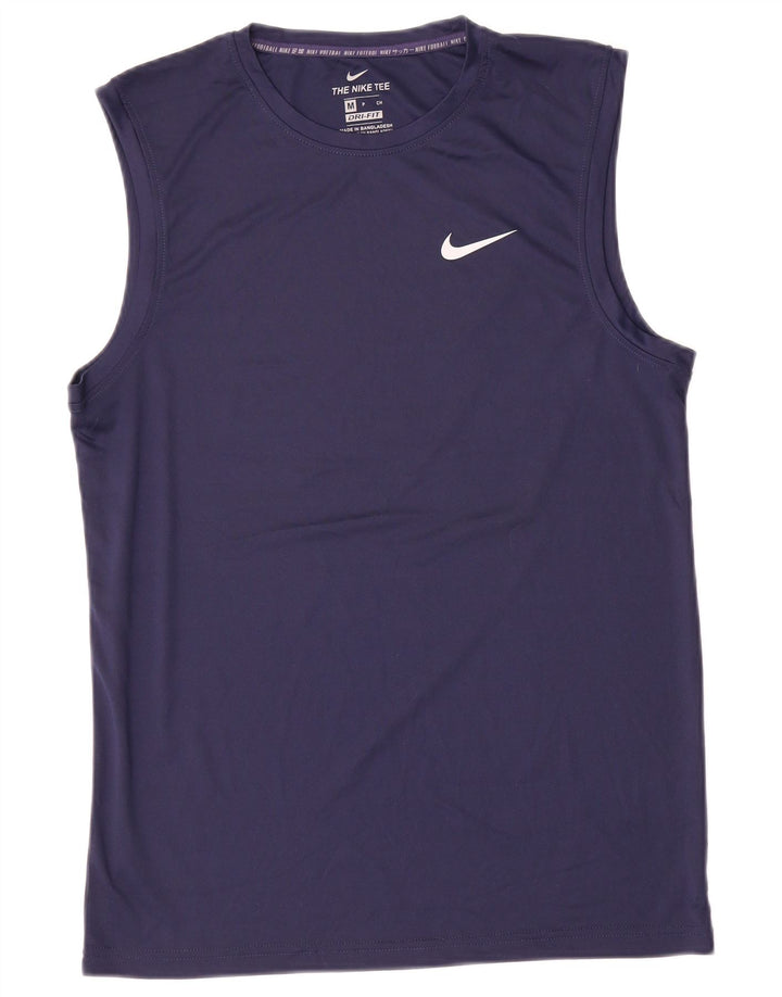 Nike Herren Dri Fit Weste Top Medium Marineblau Polyester