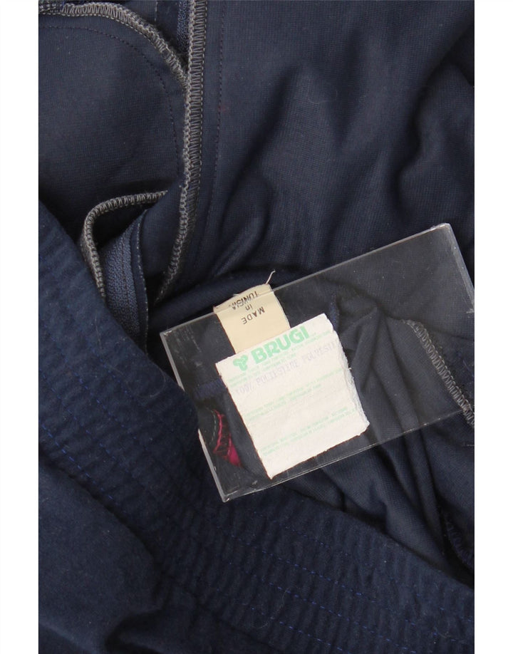 BRUGI Herren-Trainingsanzug-Oberteil, große, mehrfarbige Colourblock-Polyesterjacke