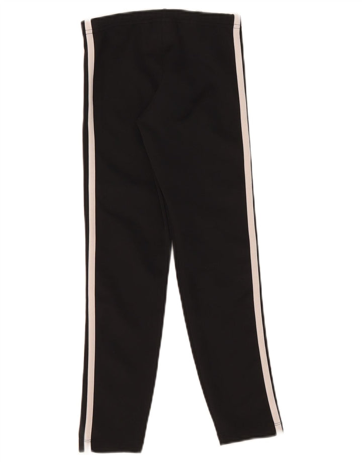 Adidas Mädchen-Leggings, 7–8 Jahre, schwarzes Polyester