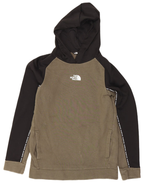The North Face Kapuzenpullover für Jungen, 14–15 Jahre, XL, Khaki, Colourblock-Baumwolle