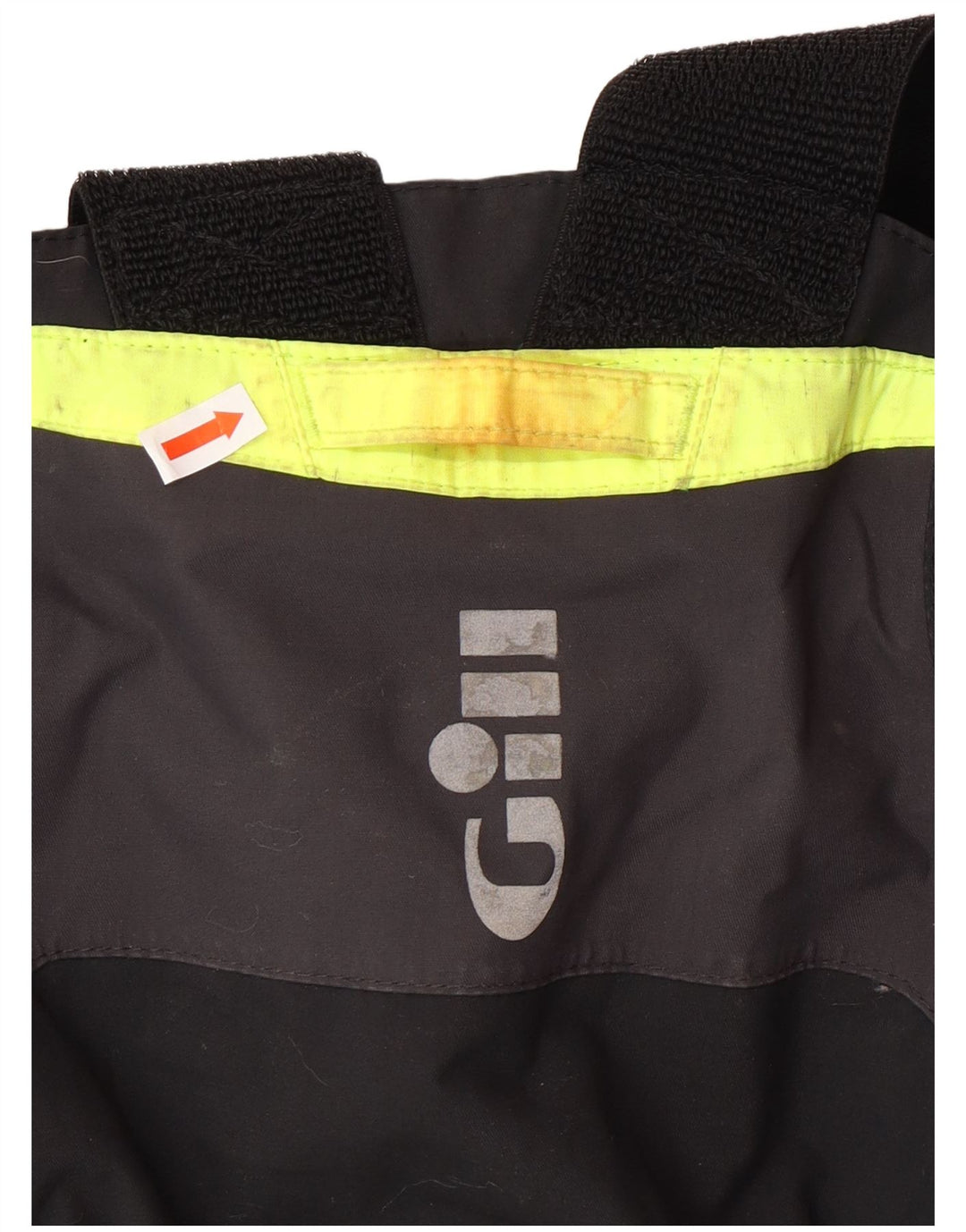 GILL Herren Cargo-Latzhose, wasserdichte Hose, groß, schwarzes Nylon, nautisch