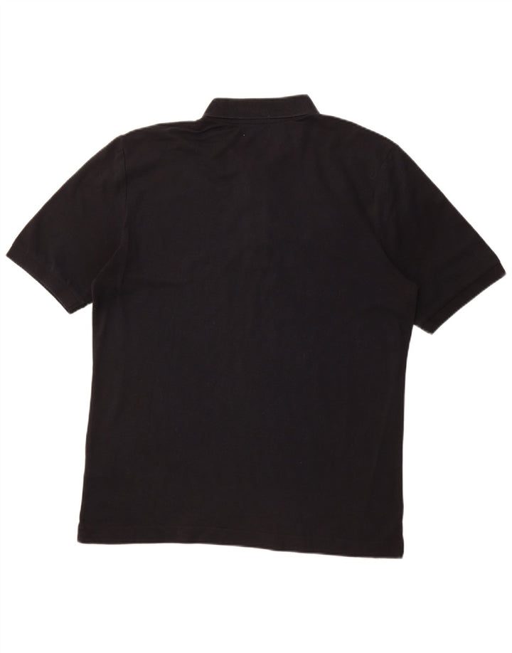KAPPA Herren Poloshirt XL Schwarz Baumwolle