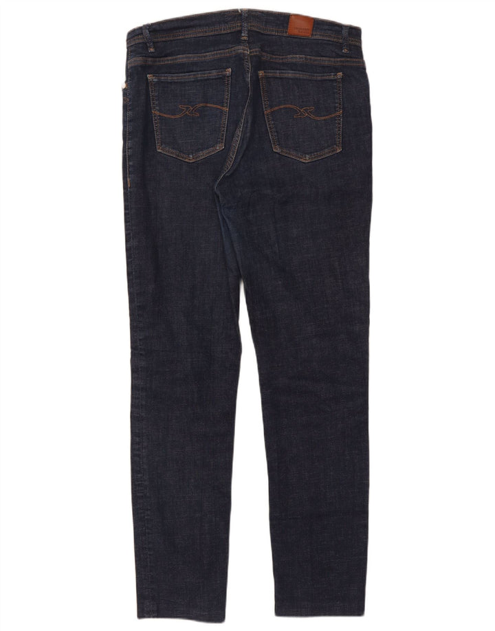 Trussardi Damen Slim Jeans W30 L29 Marineblau