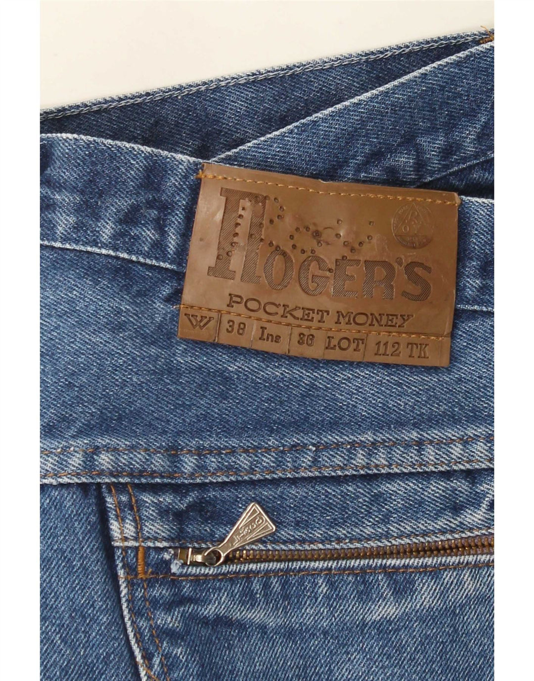Roy Rogers Herren Straight Jeans W38 L30 Blau