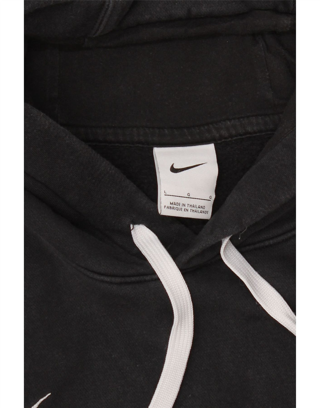 Nike Herren-Hoodie mit lockerer Passform, Größe L, Schwarz