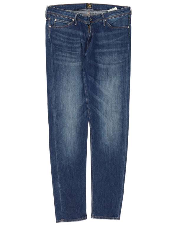 Lee Damen Sallie Skinny Jeans W31 L33 Blaue Baumwolle
