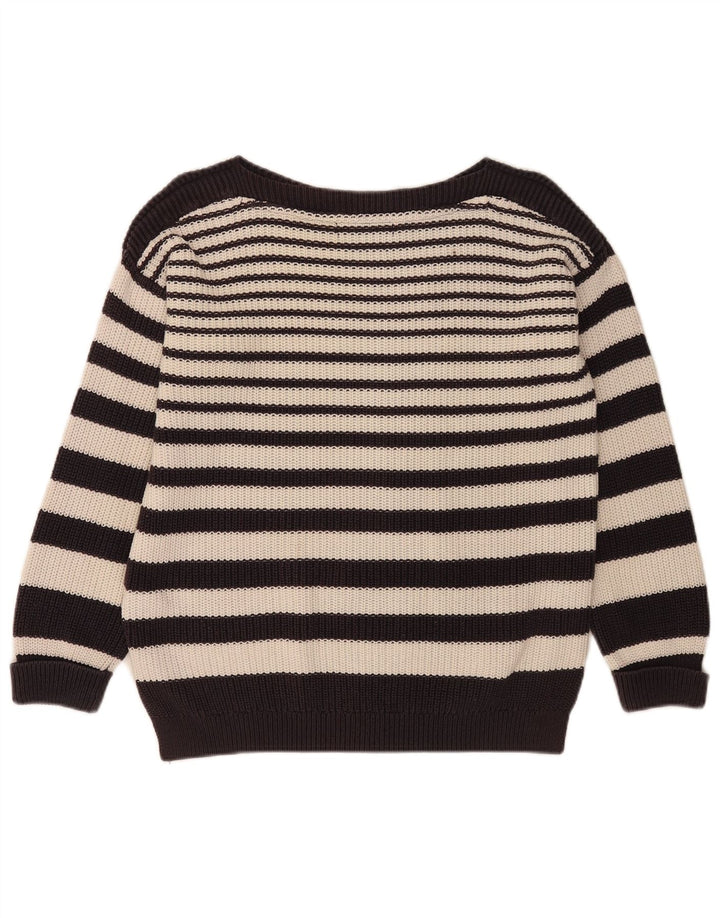 Marks & Spencer Damen-Pullover mit U-Boot-Ausschnitt, Gr. 14, mittleres Marineblau