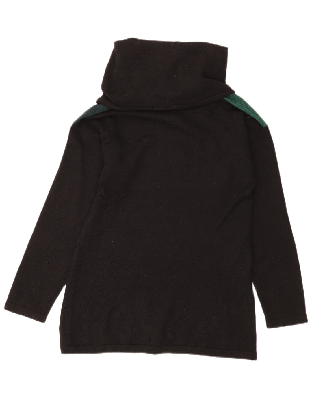 Luisa Spagnoli Damen-Pullover mit Rollkragen, Gr. 10, Größe S, Schwarz