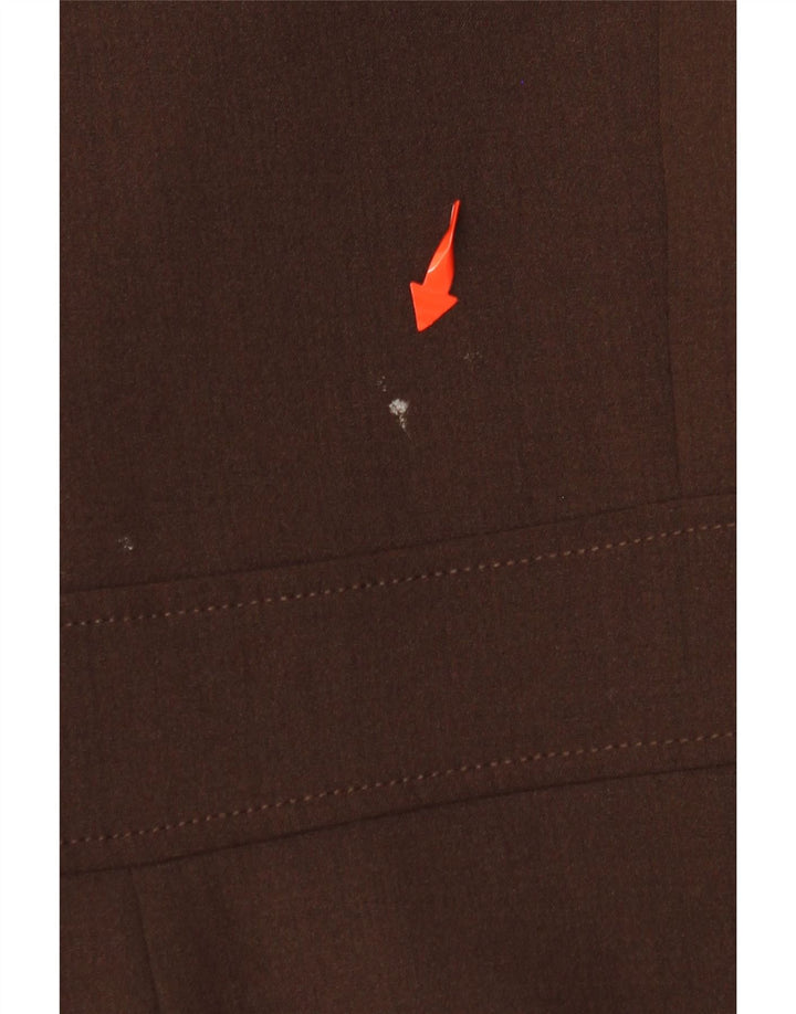 WALLIS Womens Petites Blazer Jacke UK 14 Large Braun Polyester