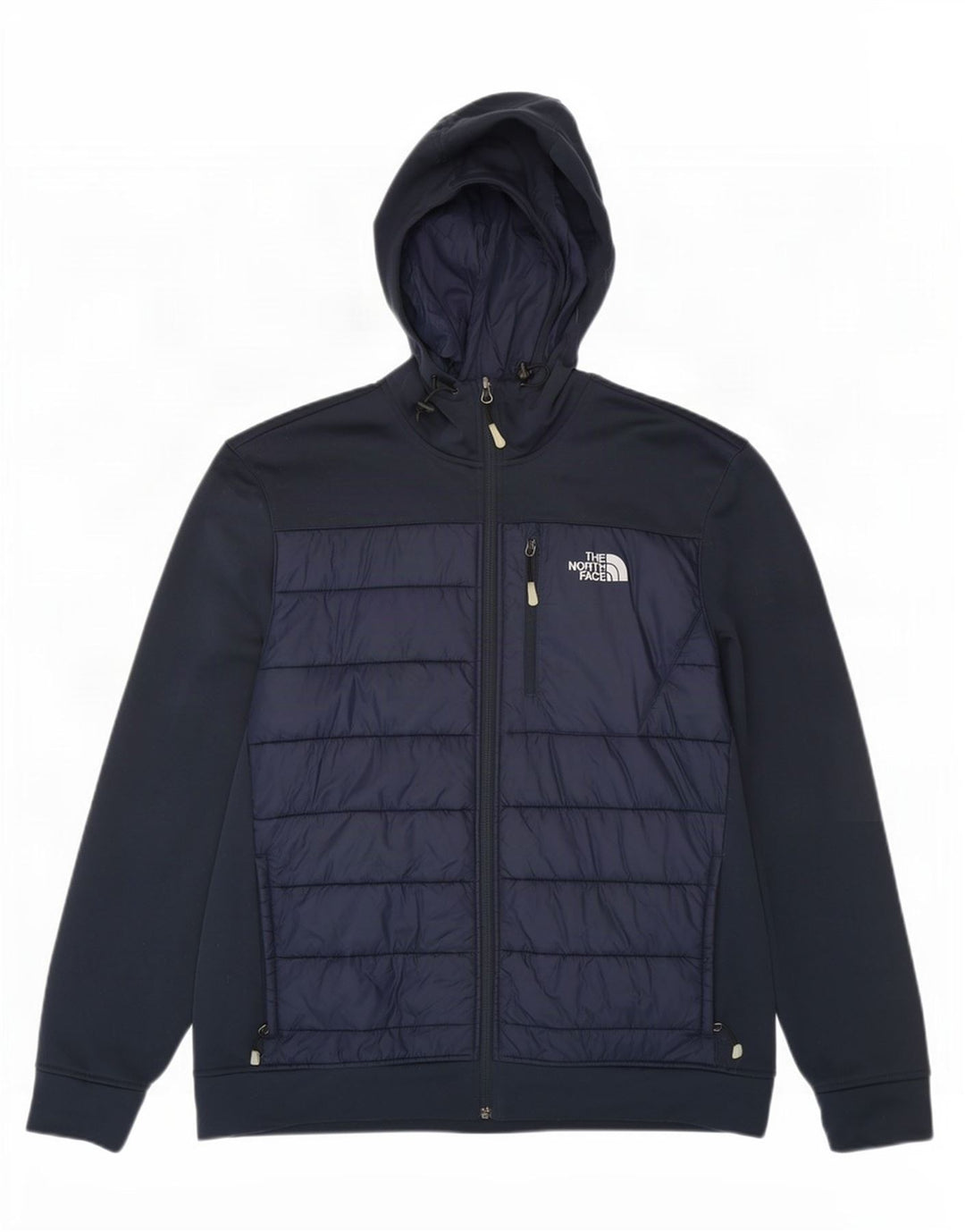 The North Face Herren-Kapuzenpullover mit Reißverschluss, groß, Marineblau, Polyester