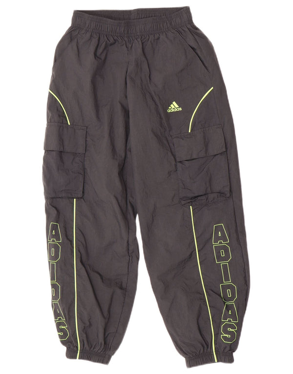 Adidas Jungen Trainingshose mit Grafik, Jogger, 9–10 Jahre, W23, L25, Grau