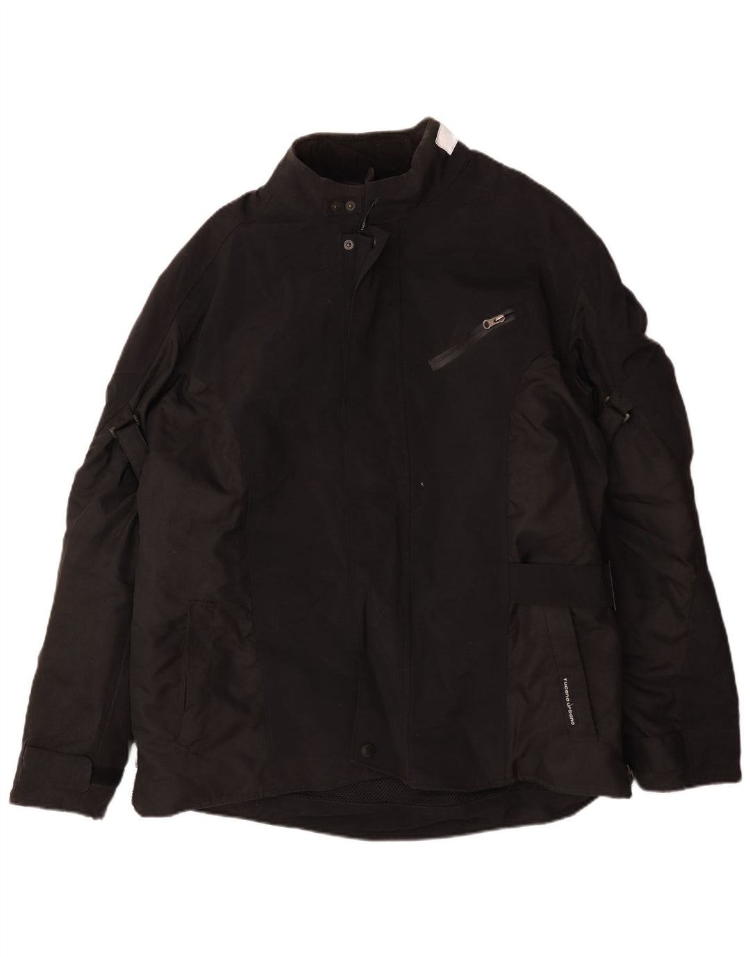 TUCANO URBANO Herren Racer Jacke UK 44 2XL Schwarz Polyester